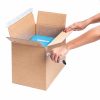 Variboxen ohne Selbstklebeverschluss, braun - Image 3